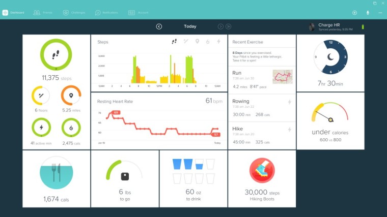 Windows Gets A New Universal Fitbit App With Cortana Support 760x427 Windows Gets A New Universal Fitbit App With Cortana Support