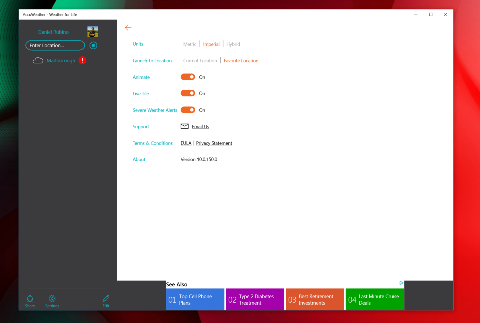 1600x1077 Accuweather's Revamped App Brings To The Minute Forecasts