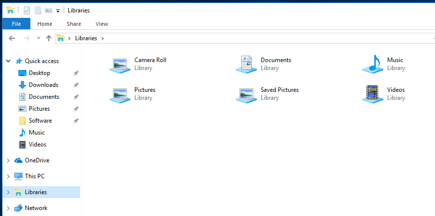 How To Enable Libraries In Windows In Explorer 874x435 How To Enable Libraries In Windows In Explorer