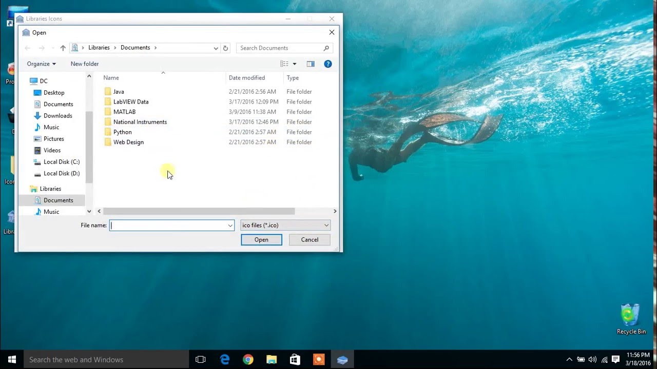 How To Change Icon Of A Library In Windows 1280x720 How To Change Icon Of A Library In Windows