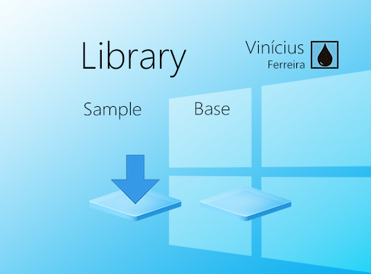 Lib base. Libraries Windows 10.