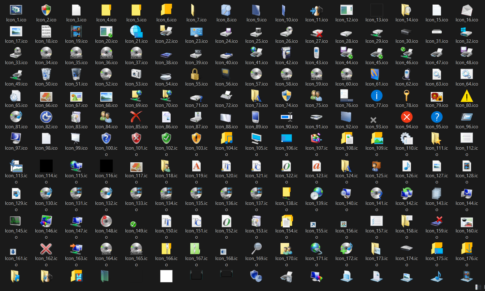 free desktop icon packs windows 10