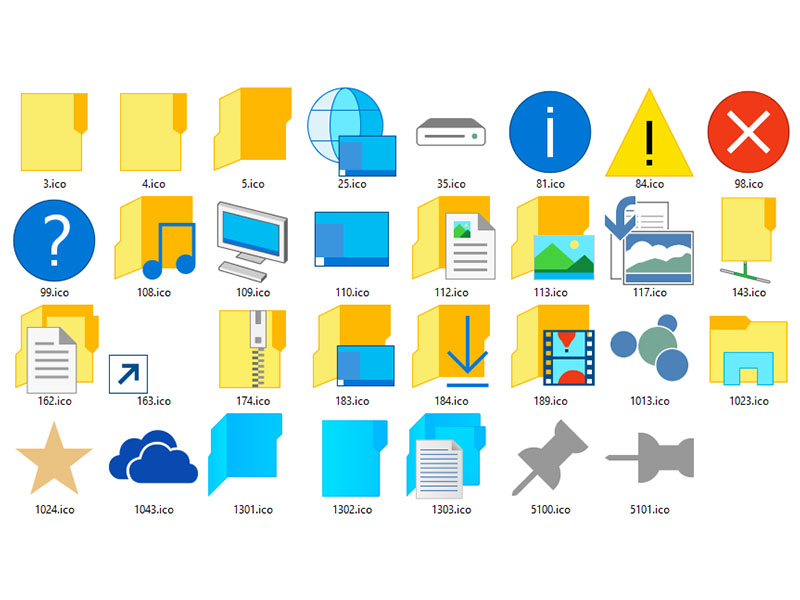 800x600 Windows Technical Preview Icon Pack Images