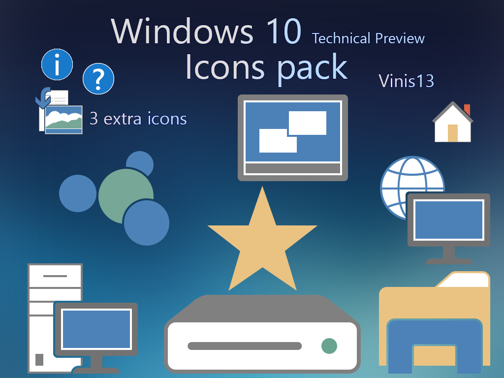 window 10 icon pack