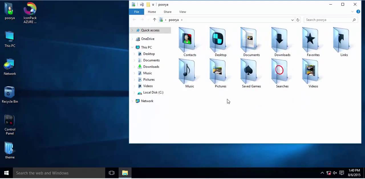 1280x628 Azure Glass St Iconpack Installer For Windows Rtm
