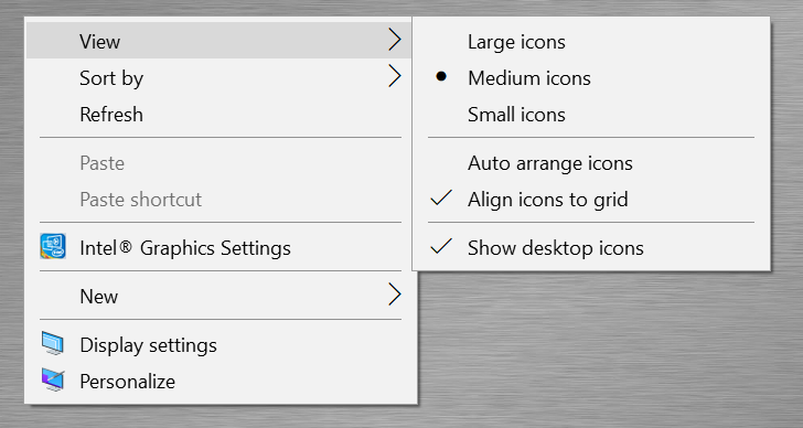 How To Change Desktop Icons Size And Spacing In Windows Webnots 728x388 How To Change Desktop Icons Size And Spacing In Windows Webnots