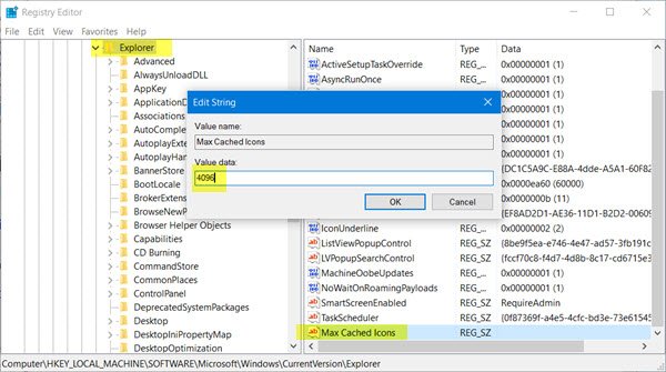 How To Increase Icon Cache Size In Windows 600x335 How To Increase Icon Cache Size In Windows