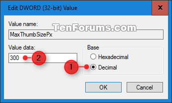 345x206 Change Size Of Taskbar Thumbnails In Windows Tutorials