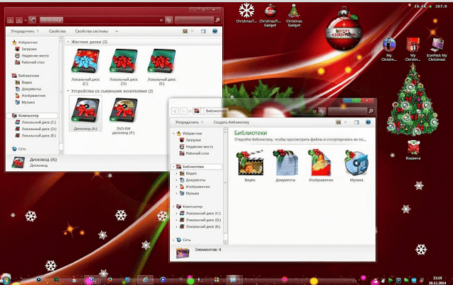 640x403 Top Christmas Themes For Windows To Install