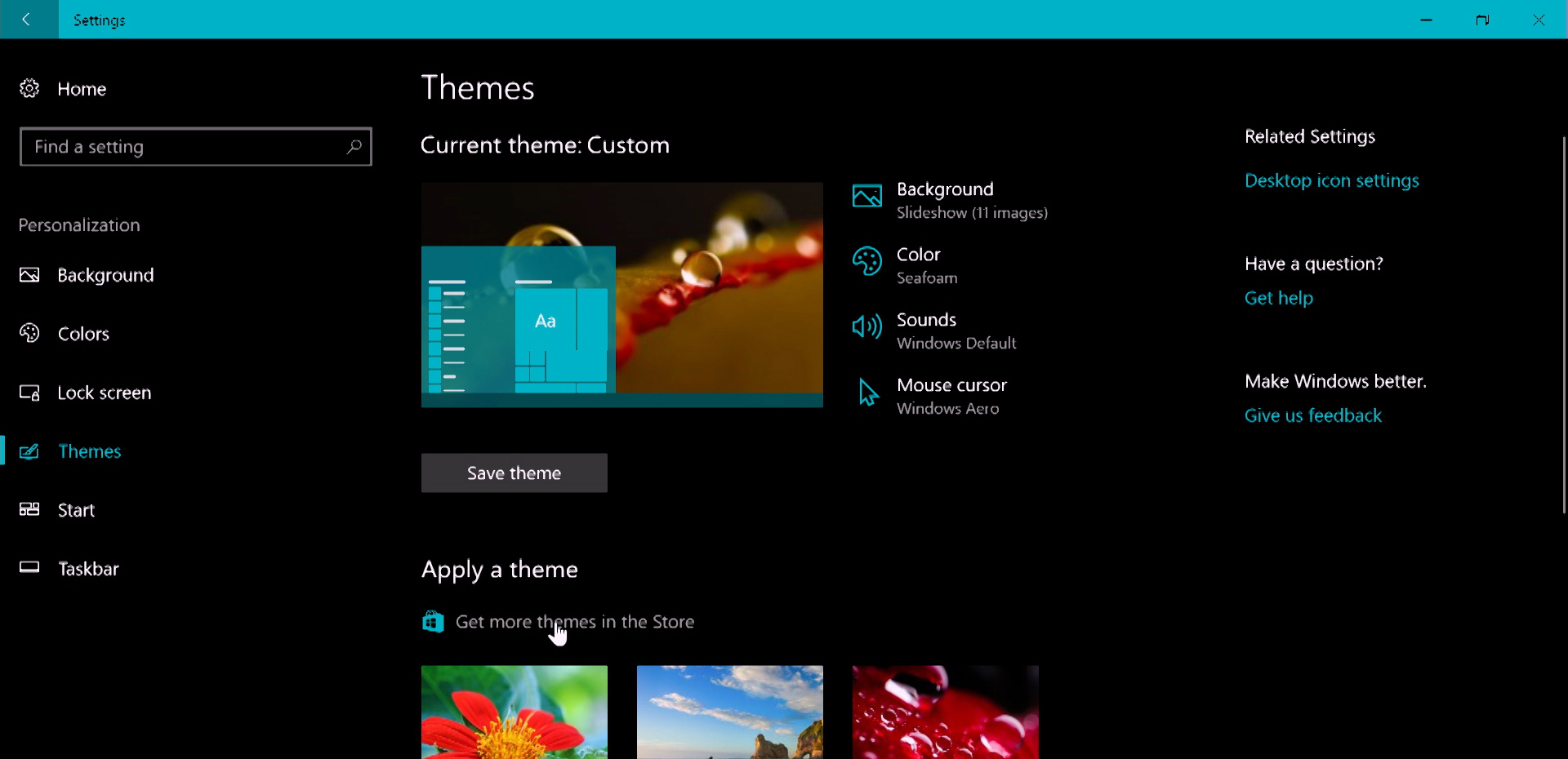 1920x930 Windows Tip Personalize Your Pc With New Themes In The Windows