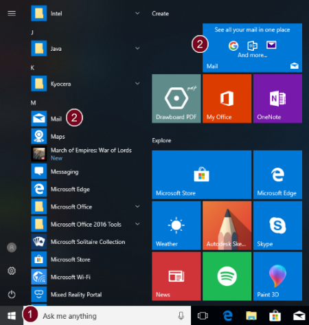 Windows 10 Mail Icon at Vectorified.com | Collection of Windows 10 Mail ...