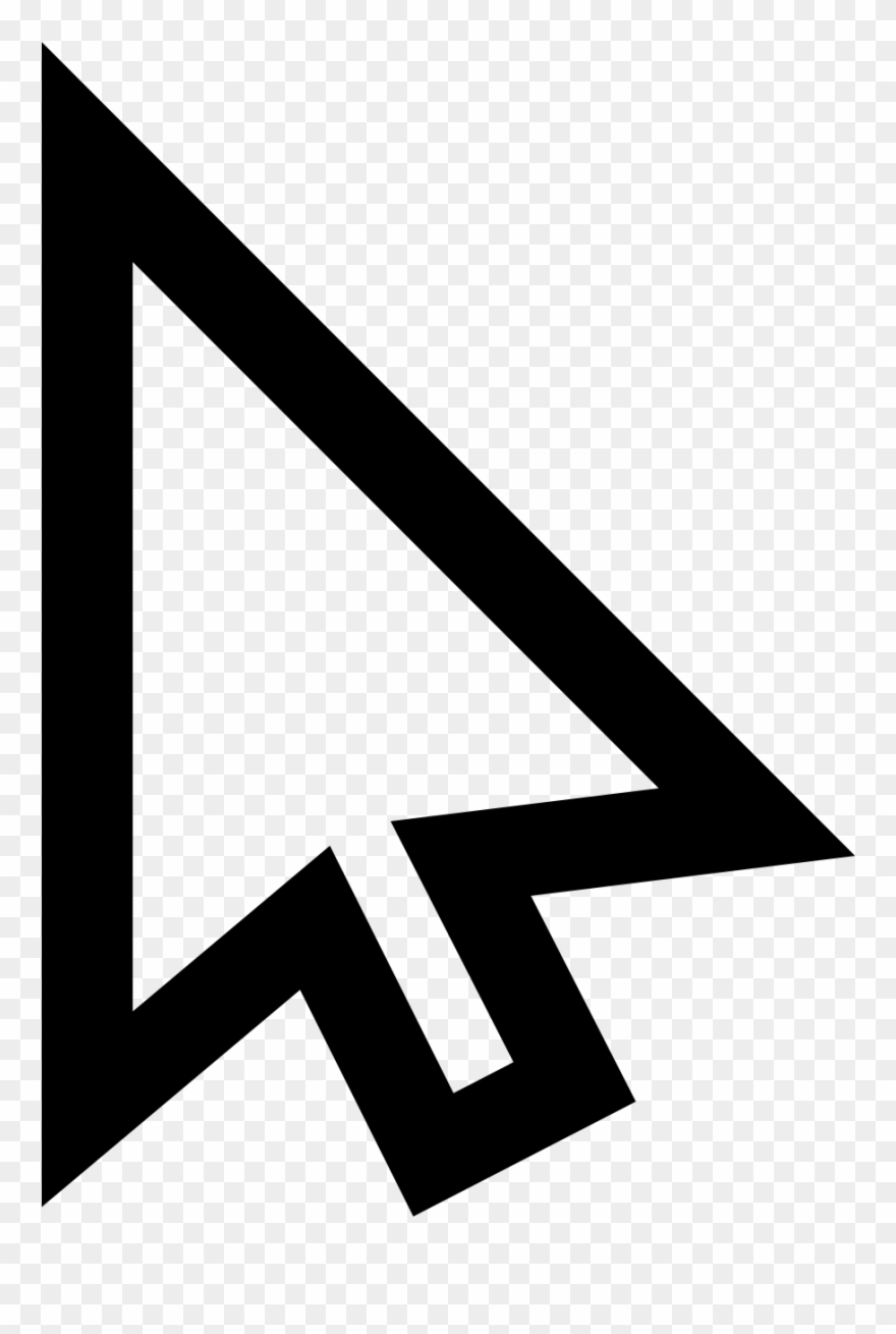 880x1309 Mouse Cursor Clipart Png Photos