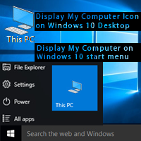 200x200 How To Display The My Computer Icon On Windows Desktop