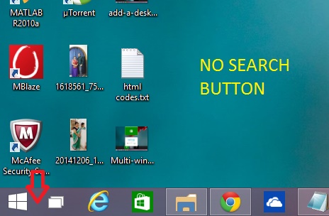 464x304 How To Enable To Show Search Icon On Taskbar In Windows Mwh