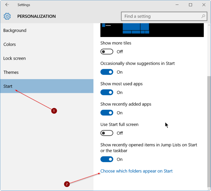 Fix Settings Missing From Start Menu In Windows 700x635 Fix Settings Missing From Start Menu In Windows