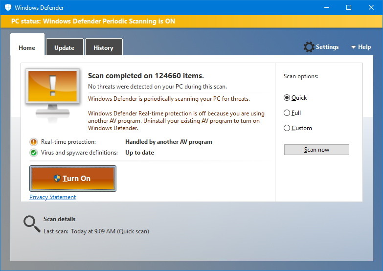 783x554 What's New In Windows Defender For Windows Anniversary Update