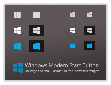 386x295 Windows Modern Start Button