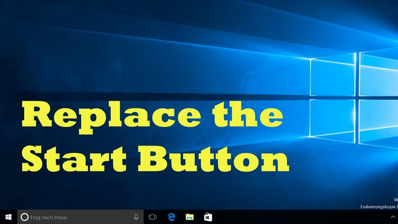 how to make a start orb windows 10