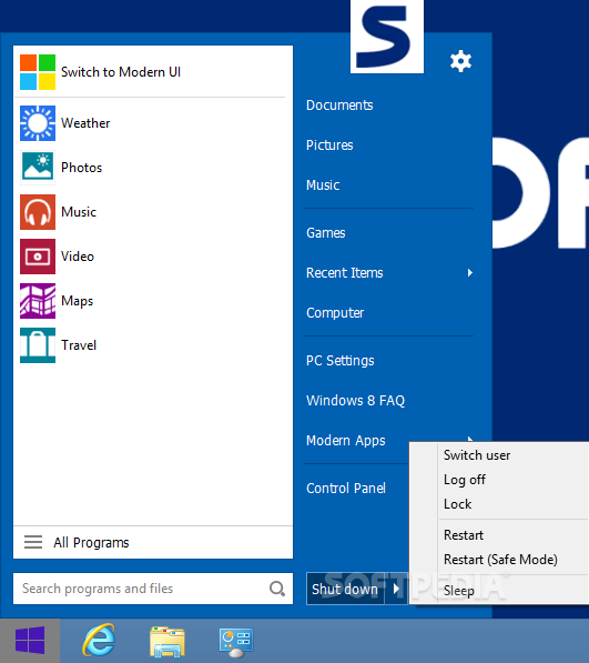 531x597 Download Start Menu