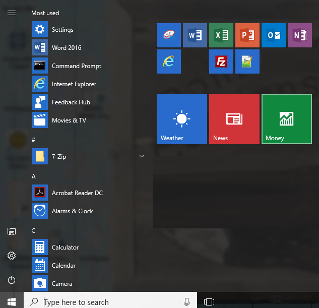 633x611 Solved Customize Windows Start Menu Taskbar Using A Gpo