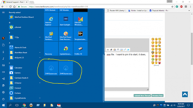 750x422 Duplicated Icons In Start Menu
