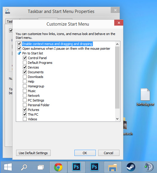 536x588 Windows Start Menu Taking A Closer Look