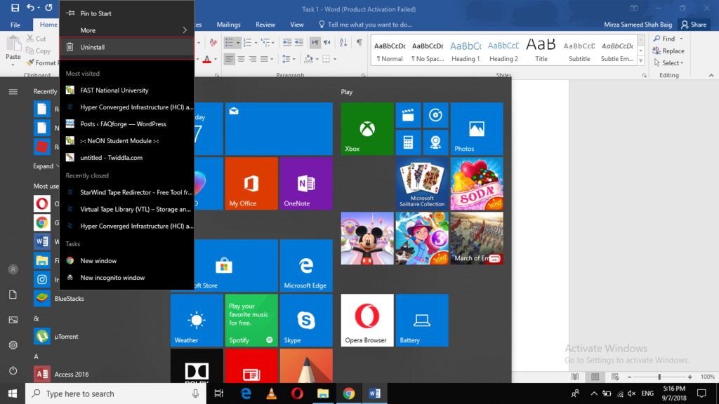Windows 10 Start Menu Icon at Collection of Windows