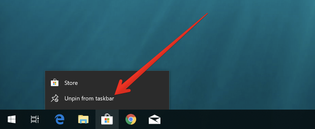 650x266 How To Remove The Microsoft Store Icon From The Taskbar In Windows