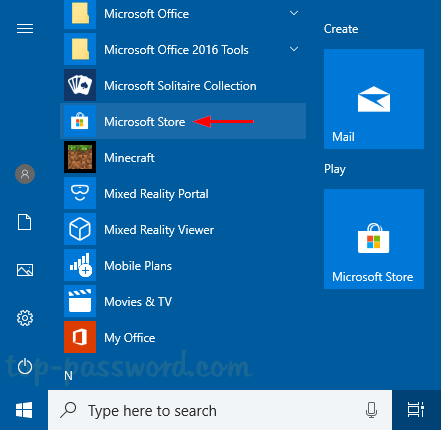 441x430 Ways To Open Microsoft Store In Windows Password Recovery