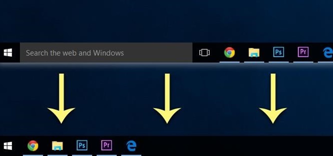 1280x600 How To Get Rid Of The Search Bar Task View Button In The Taskbar