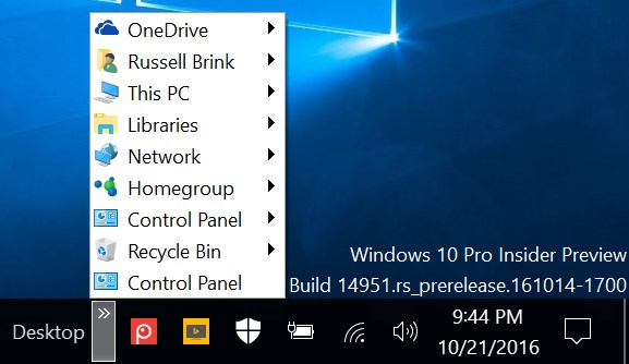 577x334 Add Toolbars To Taskbar In Windows Tutorials