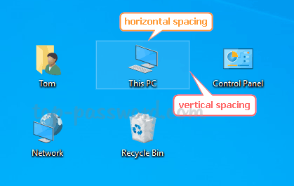 419x265 How To Change Desktop Icon Spacing In Windows