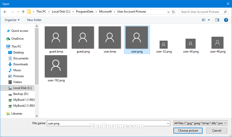 939x556 Change Account Picture In Windows Tutorials