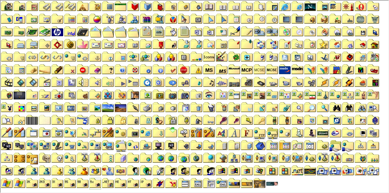 1601x794 Windows Icons