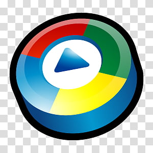 300x300 D Cartoon Icons Iii, Windows Media Player, Google Play Icon