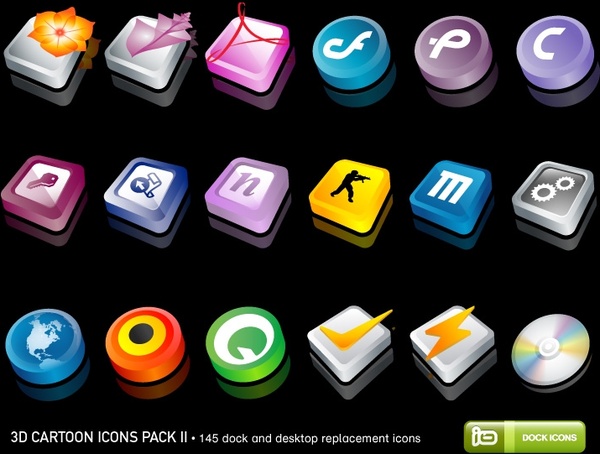 3d icons free download for windows 8