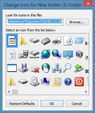 306x364 How To Change Folder Icon In Windows