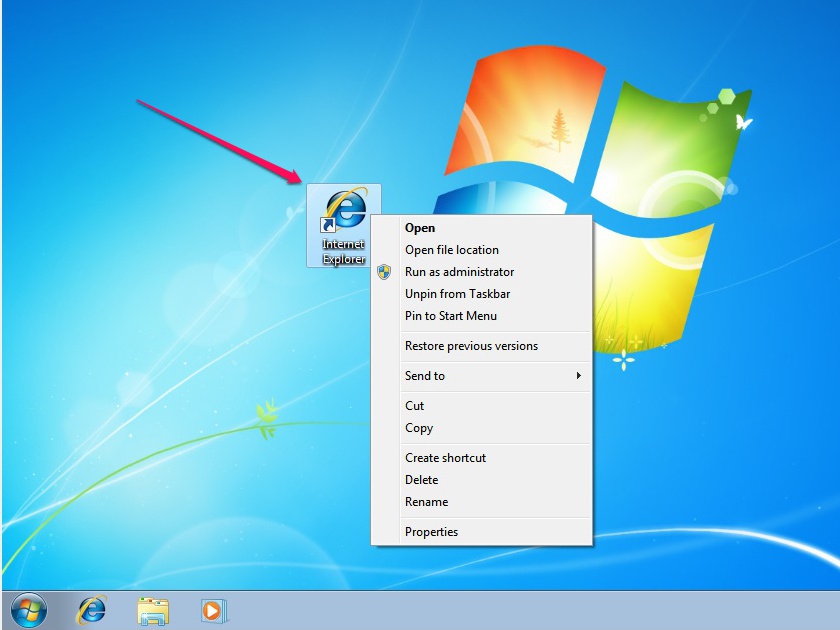 840x630 How To Add An Internet Explorer Icon To The Desktop In Windows