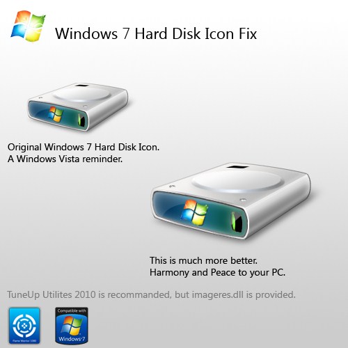 Windows 7 Drive Icon