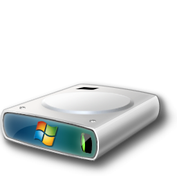 256x256 C Drive Windows Icon Images