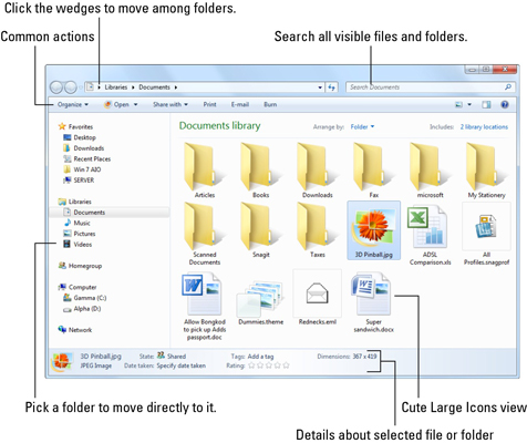 476x400 How To Navigate Windows With Windows Explorer