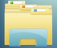 Windows 7 File Explorer Icon at Vectorified.com | Collection of Windows ...