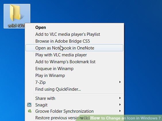 564x423 How To Change An Icon In Windows Steps