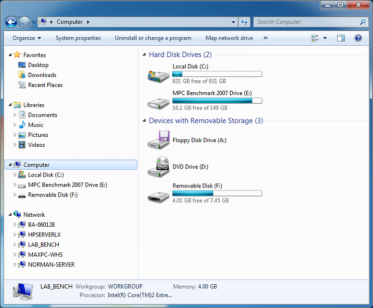 750x621 All Grouped Under 'desktop' In 'file Explorer' How
