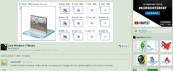 Windows 7 Icon Library