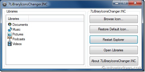 508x254 Change Windows Library Icons With Library Icons Changer