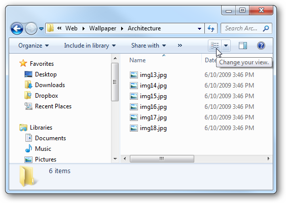 564x401 Beginner Change Icon Views To Extra Large In Windows Explorer