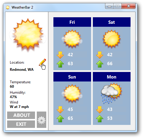 Weather On The Windows Taskbar 482x464 Weather On The Windows Taskbar