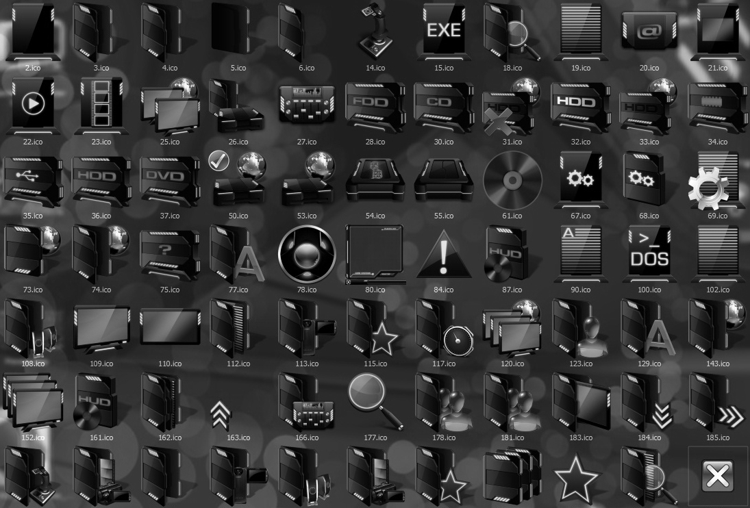 1095x742 Windows Icon Themes