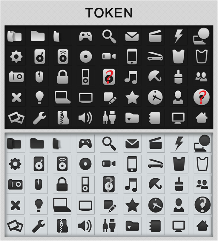 White icons pack